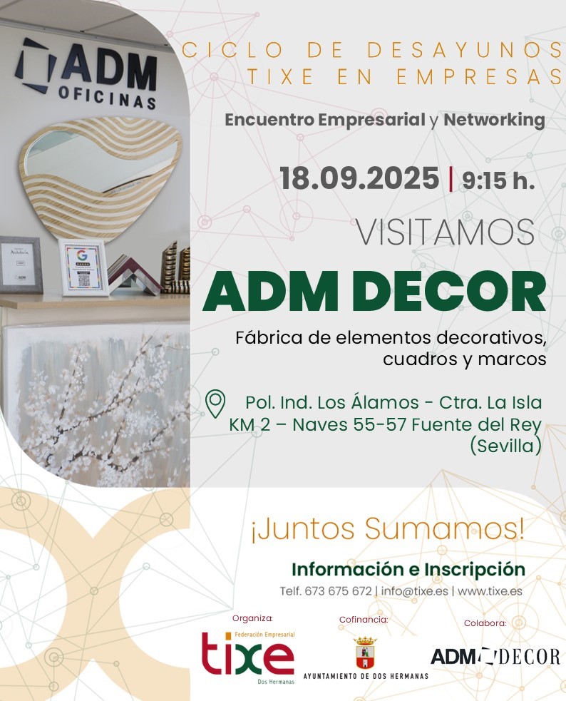 Desayunos en Empresas: Visitamos ADM Decor