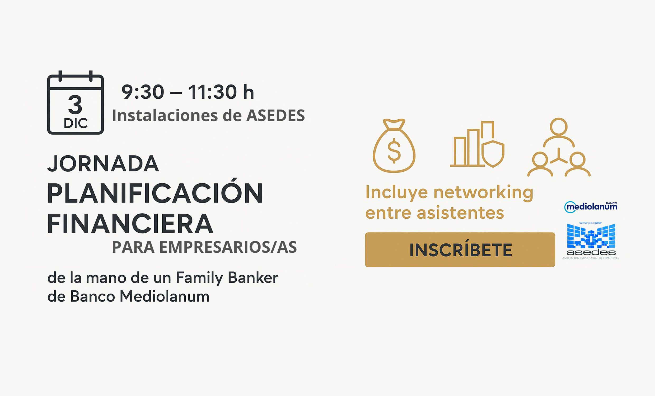 Jornada “Planificación financiera para autónomos y empresarios»