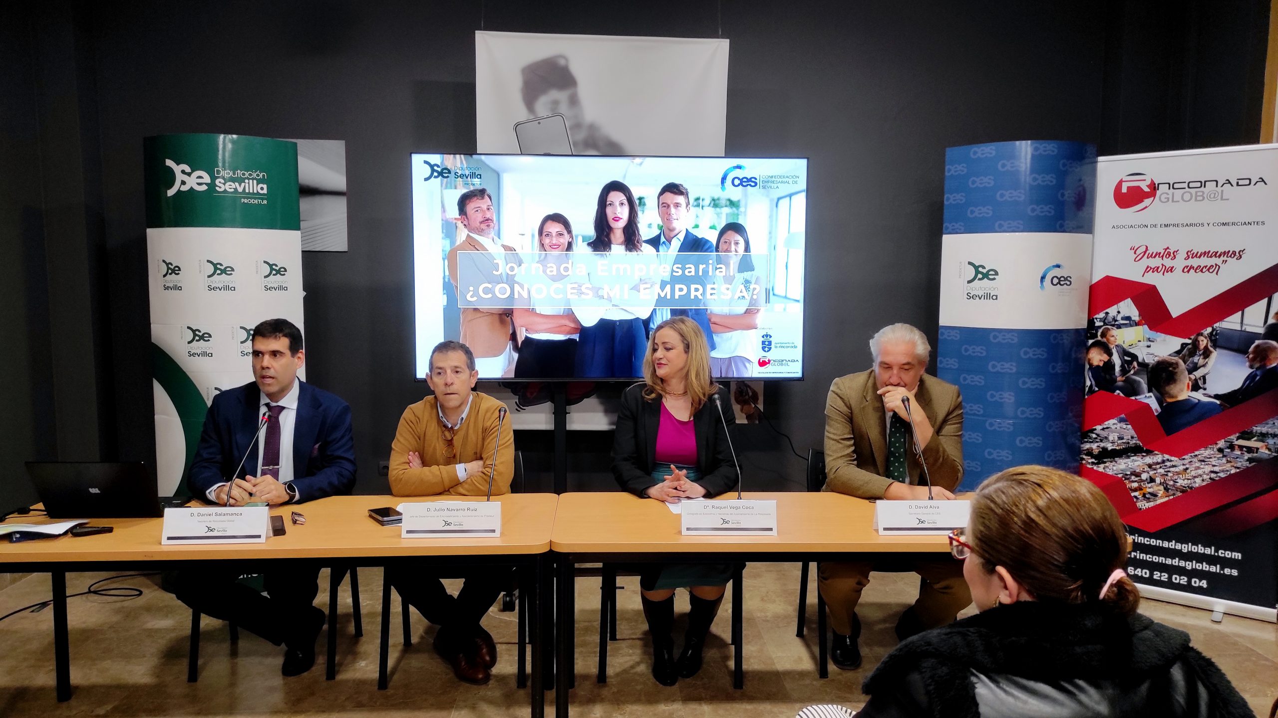 Cerca de sesenta personas participan en la jornada empresarial “¿Conoces mi Empresa?” celebrada en La Rinconada